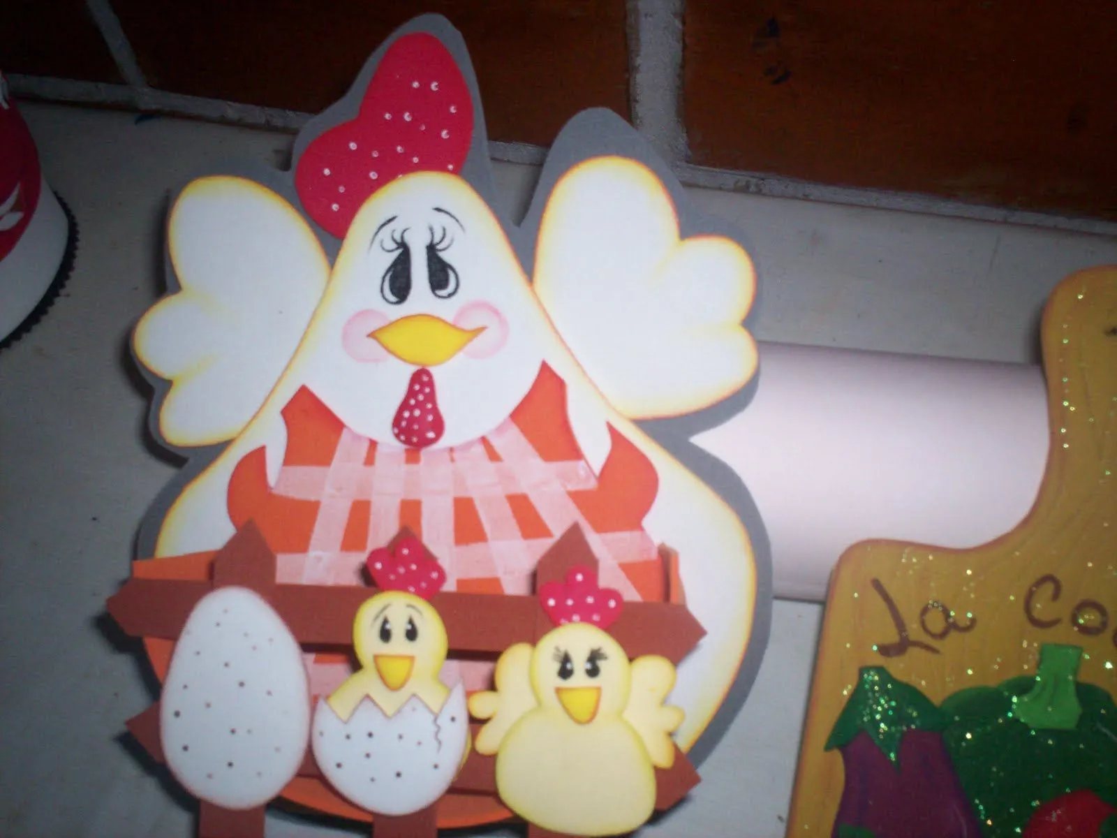 moldes de gallinas en foami - Buscar con Google | manualidades con ...