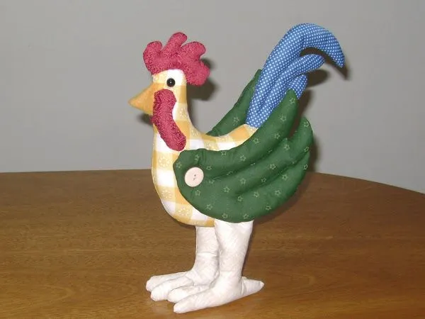 Moldes de gallos en tela - Imagui