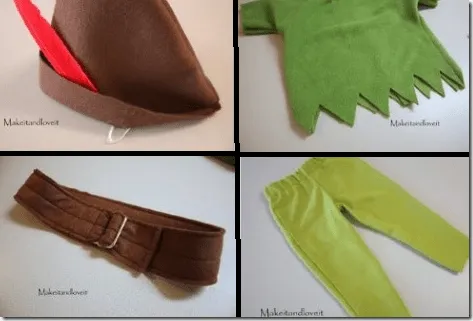 Moldes para gorro de peter pan - Imagui