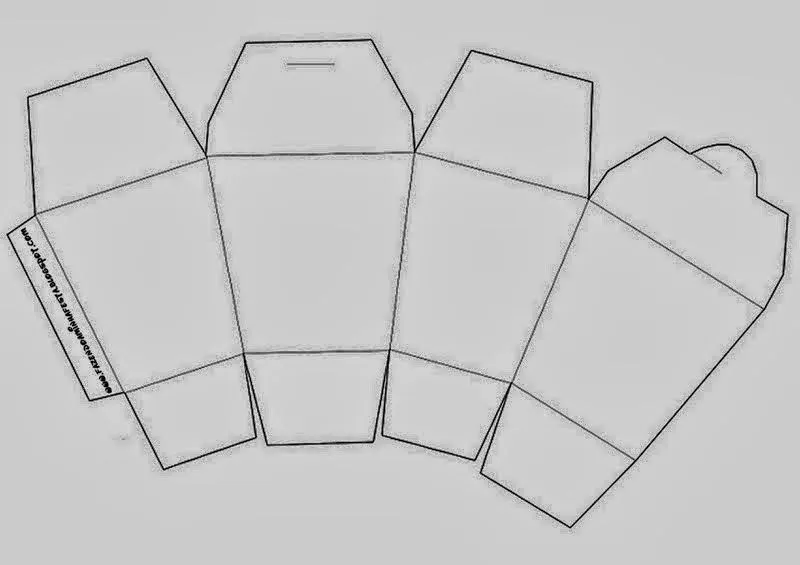 Moldes Gratis de Cajas para Fiestas. | Ideas y material gratis ... Moldes Gratis de Cajas para Fiestas. | Ideas y material gratis ...