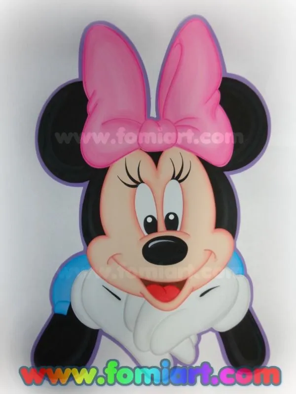 Moldes Gratis : Minnie Mouse - Fomiart