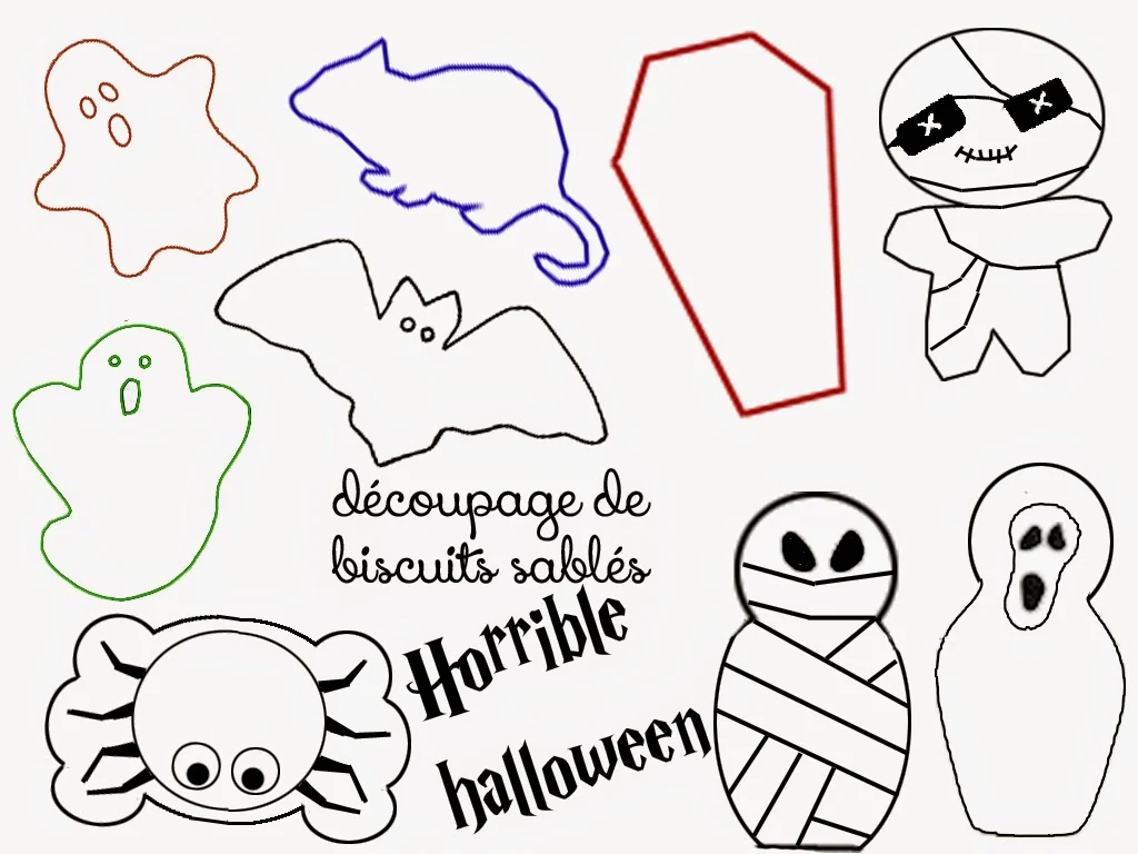 Moldes para Halloween. - Ideas y material gratis para fiestas y celebraciones Oh My Fiesta! Moldes para Halloween. - Ideas y material gratis para fiestas y celebraciones Oh My Fiesta!