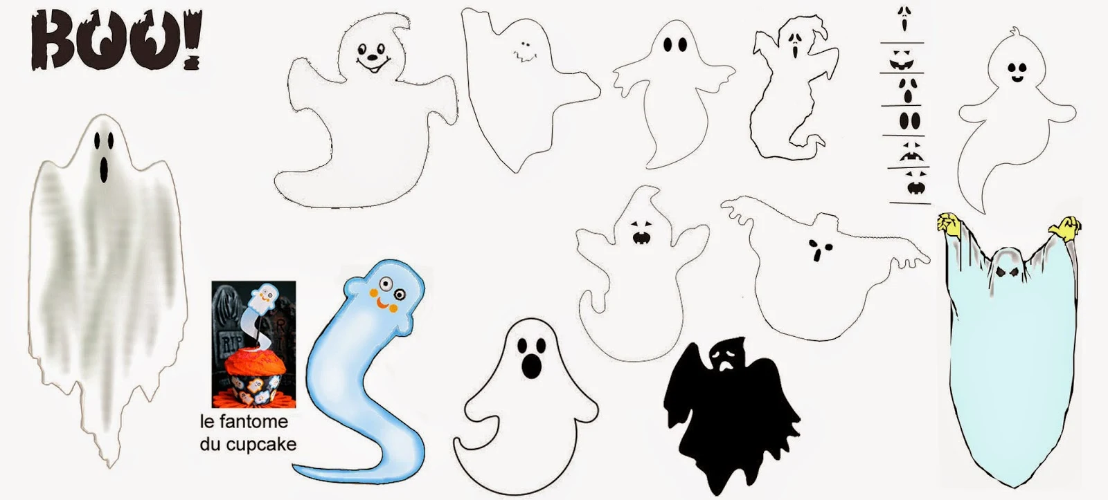 Moldes para Halloween. - Ideas y material gratis para fiestas y celebraciones Oh My Fiesta! Moldes para Halloween. - Ideas y material gratis para fiestas y celebraciones Oh My Fiesta!