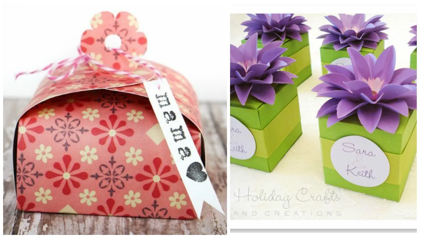 4 Moldes para hacer hermosas cajas personalizadas con cartulina ~ Solountip.com 4 Moldes para hacer hermosas cajas personalizadas con cartulina ~ Solountip.com