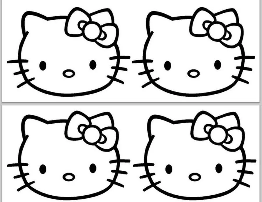 Moldes e ideas para un cumpleaños de Hello kitty | Manualidades Moldes e ideas para un cumpleaños de Hello kitty | Manualidades