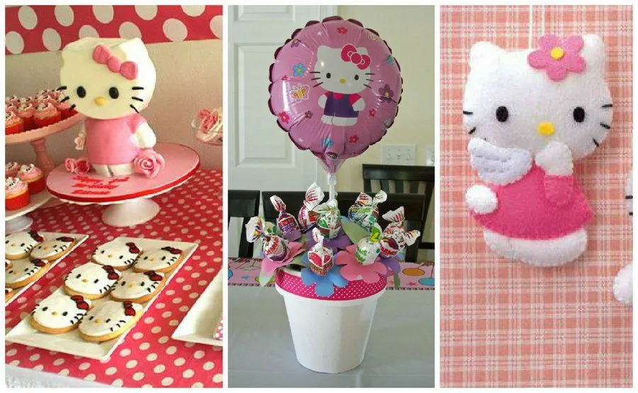 Moldes e ideas para un cumpleaños de Hello kitty | Manualidades Moldes e ideas para un cumpleaños de Hello kitty | Manualidades