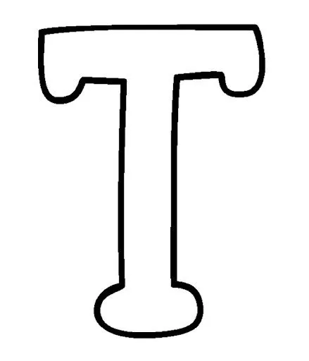 Letras T - Imagui
