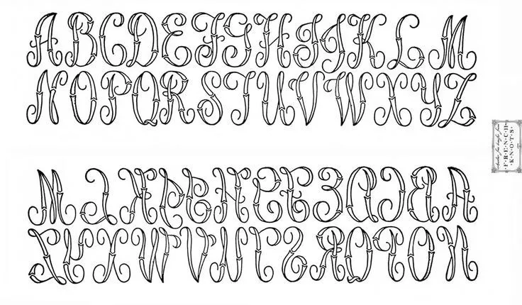 Moldes de Letras Para Bordar A Mano | Bordado / Embroidery ... Moldes de Letras Para Bordar A Mano | Bordado / Embroidery ...
