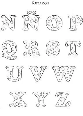 Articulos sobre moldes de letras, busca moldes de letras en Blogginup.