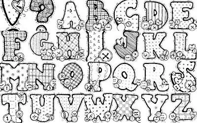 Moldes de letras para carteles - Imagui