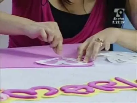 Letras en Fomi (Diana Stevan Parte 2) - YouTube Letras en Fomi (Diana Stevan Parte 2) - YouTube