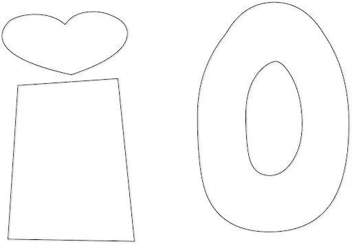 Moldes de letras infantiles grandes - Imagui Moldes de letras infantiles grandes - Imagui