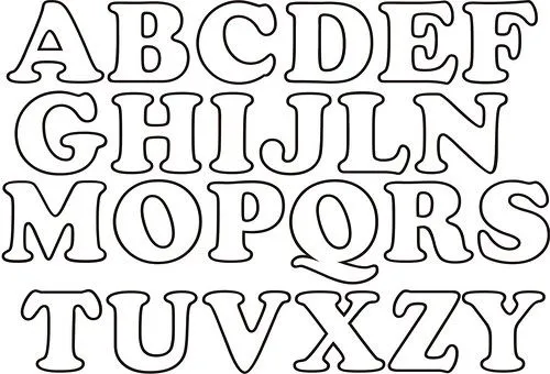 Modelos de letras en foami para carteleras - Imagui Modelos de letras en foami para carteleras - Imagui