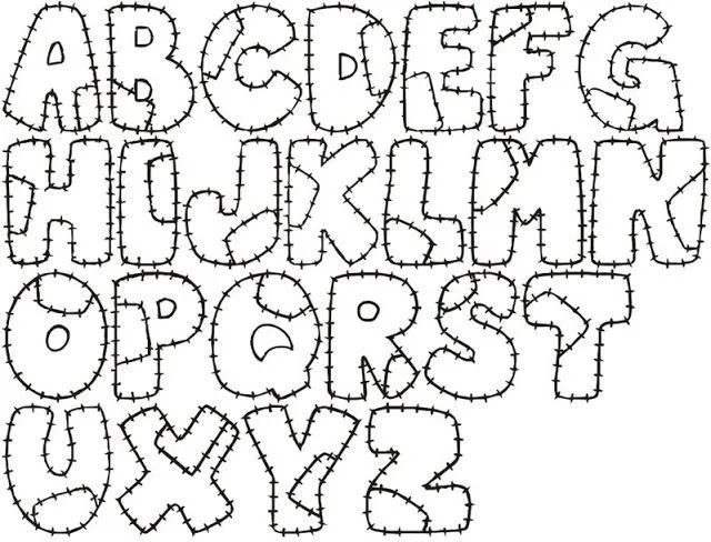 Moldes de letras para imprimir grandes abecedario - Imagui ... Moldes de letras para imprimir grandes abecedario - Imagui ...