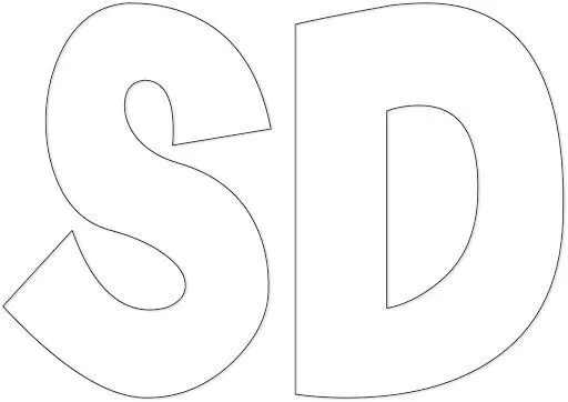 MOLDES DE LETRAS PARA IMPRIMIR | Logotipos