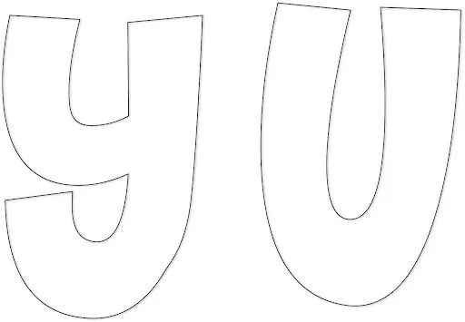 MOLDES LETRAS PARA IMPRIMIR MOLDES LETRAS PINTAR MOLDES DE LETRAS ...