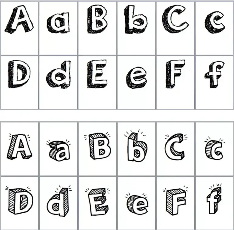 Moldes Letras Grandes para Imprimir y Recortar 2023 Moldes Letras Grandes para Imprimir y Recortar 2023