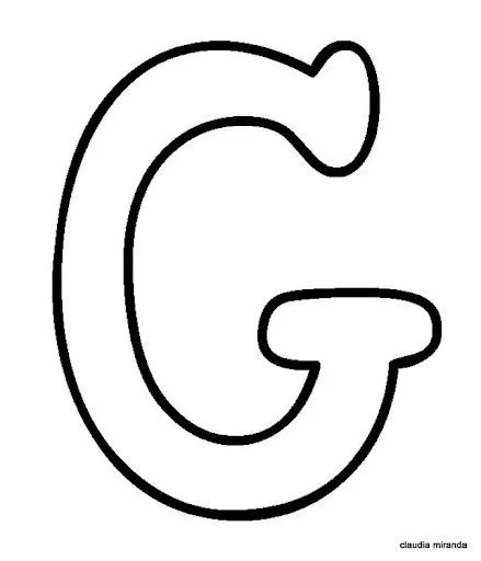 Moldes de letras para imprimir tamaño a4 - Imagui Moldes de letras para imprimir tamaño a4 - Imagui