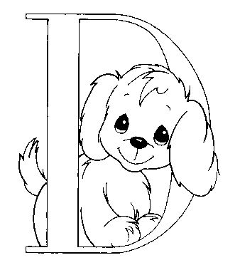 Moldes de Letras Infantiles Precious Moments!