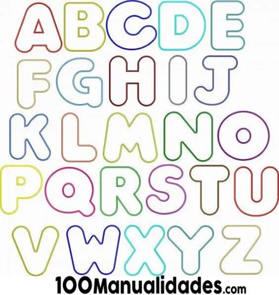▷ Moldes de Letras Medianas y Grandes para Imprimir Gratis | Moldes de letras, Moldes de letras abecedario, Moldes de abecedario ▷ Moldes de Letras Medianas y Grandes para Imprimir Gratis | Moldes de letras, Moldes de letras abecedario, Moldes de abecedario