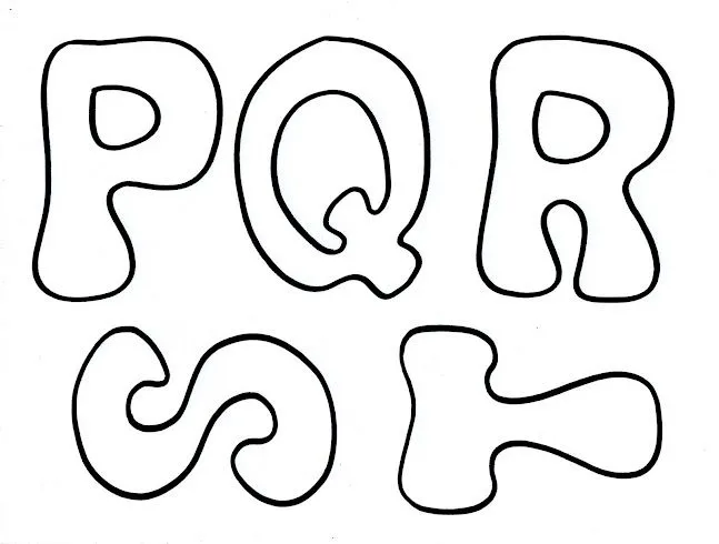 Molde de letras para mural para imprimir - Imagui Molde de letras para mural para imprimir - Imagui