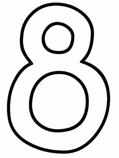 MOLDES DE LETRAS Y NUMEROS | infantil 2.0