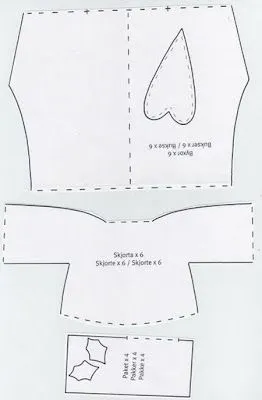 Moldes para hacer ropa de bebé para baby shower - Imagui