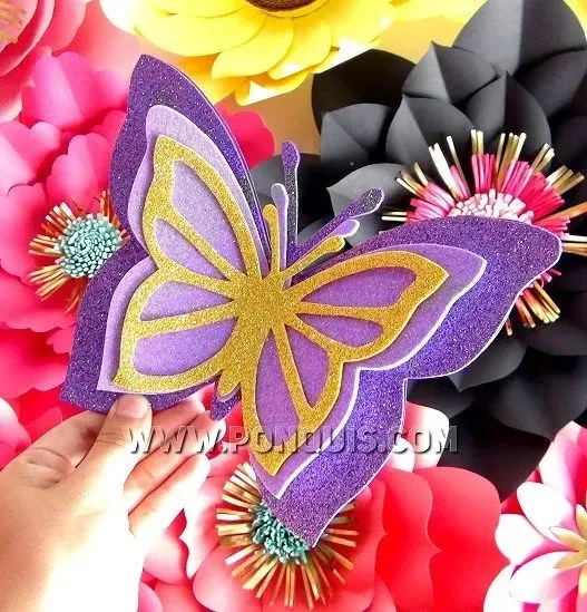 Moldes para realizar Mariposas Grandes Decorativas – Galería Ponquis Moldes para realizar Mariposas Grandes Decorativas – Galería Ponquis