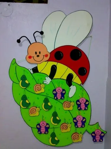 Moldes de mariquitas en foami - Imagui