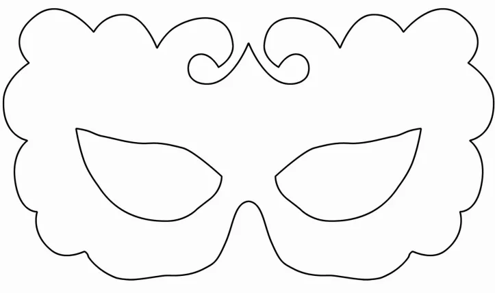 Moldes de máscaras de gato - Imagui