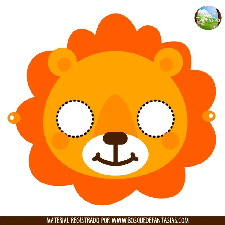 Moldes de MÁSCARAS INFANTILES de animales para imprimir | Mascara de leon, Mascaras infantiles, Animales para imprimir Moldes de MÁSCARAS INFANTILES de animales para imprimir | Mascara de leon, Mascaras infantiles, Animales para imprimir