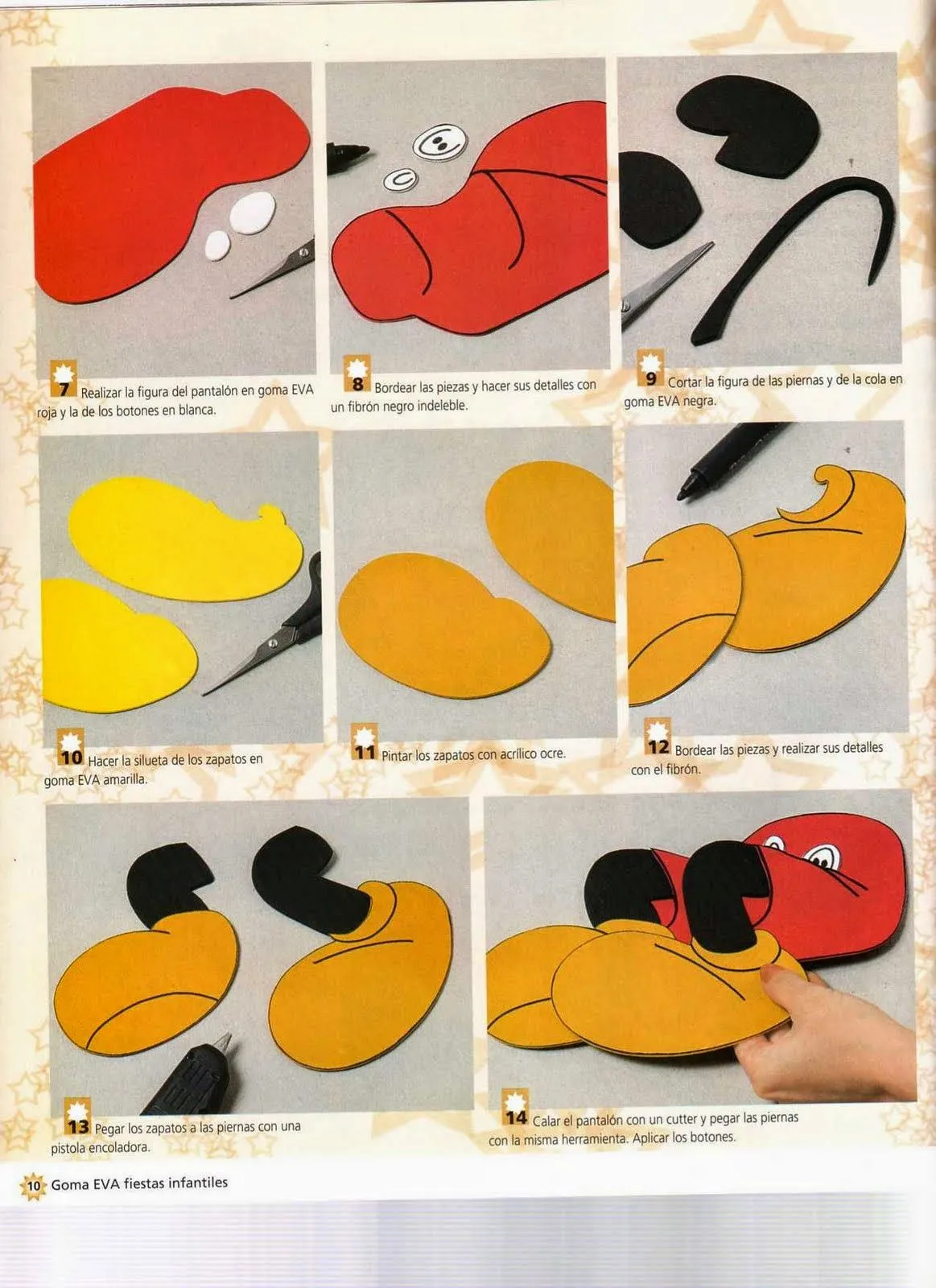 Moldes mickey mouse en foamy - <datvara:blog.title></datvara:blog ...