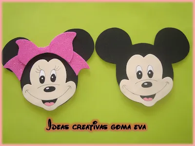 COTILLON FIGURAS EN GOMA EVA MICKEY MOLDES - Imagui COTILLON FIGURAS EN GOMA EVA MICKEY MOLDES - Imagui
