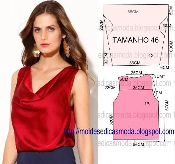 Moldes Moda por Medida: BLUSA FÁCIL DE FAZER-47 | 2014 - 2015 ...