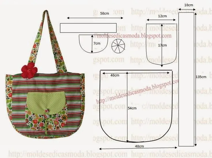 Moldes Moda por Medida: COMO CORTAR SACO - 17 | Bolsos monederos ... Moldes Moda por Medida: COMO CORTAR SACO - 17 | Bolsos monederos ...