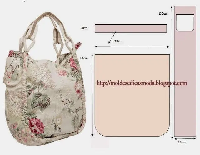 Moldes Moda por Medida: COMO CORTAR SACO-5 | Bolsos | Pinterest Moldes Moda por Medida: COMO CORTAR SACO-5 | Bolsos | Pinterest