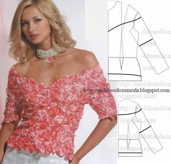 Moldes Moda por Medida: TRANSFORMAÇÃO DE BLUSA -21 | c ...