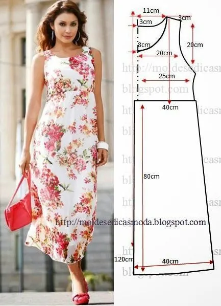 Moldes Moda por Medida: VESTIDO FÁCIL DE FAZER - 33 | Moda ... Moldes Moda por Medida: VESTIDO FÁCIL DE FAZER - 33 | Moda ...