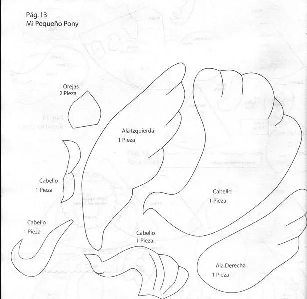 Moldes de my little pony - Imagui | pony cumple | Pinterest | Mi ...