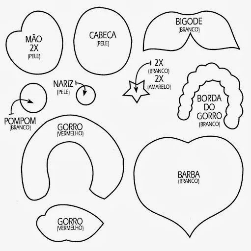 Moldes navideños bonitos y fáciles de hacer ~ Solountip.com Moldes navideños bonitos y fáciles de hacer ~ Solountip.com