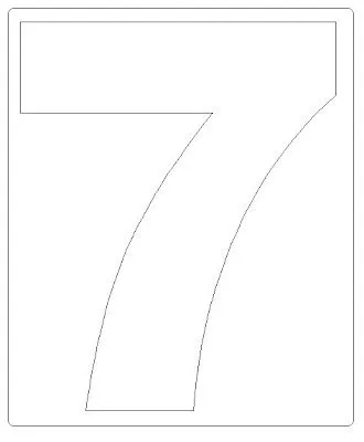Moldes de numeros grandes para imprimir - Imagui Moldes de numeros grandes para imprimir - Imagui