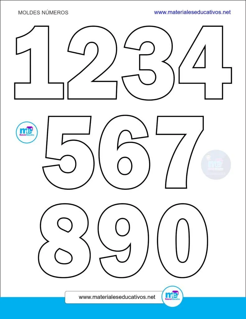 Moldes de números para imprimir I Material Educativo Gratis | Moldes de numeros, Moldes letras para imprimir, Moldes de letras Moldes de números para imprimir I Material Educativo Gratis | Moldes de numeros, Moldes letras para imprimir, Moldes de letras