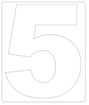 Moldes de numeros grandes para imprimir y recortar - Imagui Moldes de numeros grandes para imprimir y recortar - Imagui