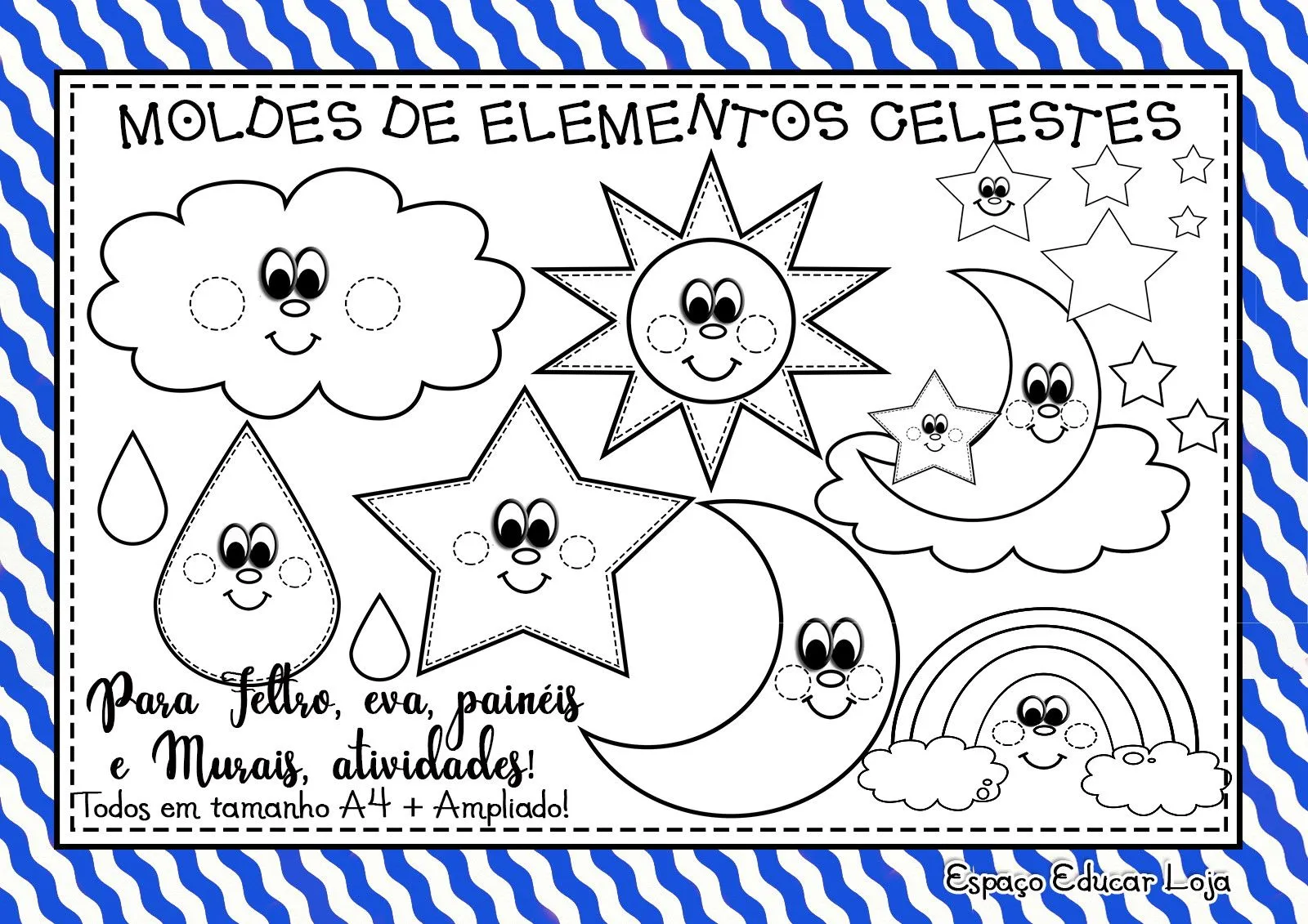 Moldes Nuvem, Raio, Sol, Céu Arco Iris Png Imprimir pdf | Elo7 Moldes Nuvem, Raio, Sol, Céu Arco Iris Png Imprimir pdf | Elo7