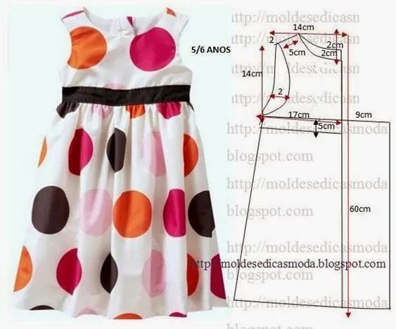 Moldes Moda por Medida: VESTIDO DE CRIANÇA 5/6 ANOS - 1 | moldes ... Moldes Moda por Medida: VESTIDO DE CRIANÇA 5/6 ANOS - 1 | moldes ...