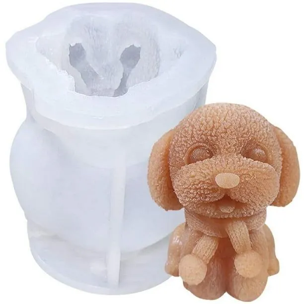 2 moldes de oso de peluche 3D, moldes de silicona para cubitos de hielo,  jabón artesanal, molde de m oso de fresa Hogar | Walmart en línea