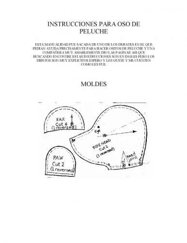 Documento INSTRUCCIONES PARA OSO DE PELUCHE - grupos.emagister.com Documento INSTRUCCIONES PARA OSO DE PELUCHE - grupos.emagister.com