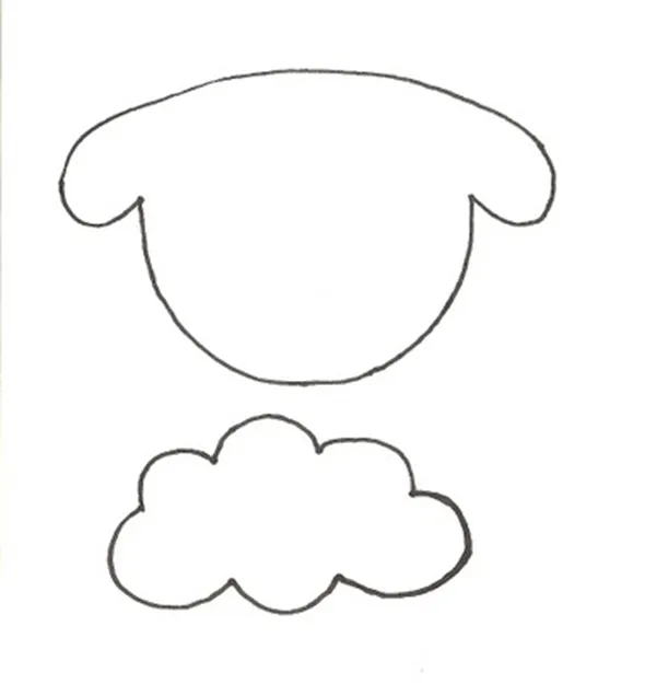 Moldes de ovejas - Imagui