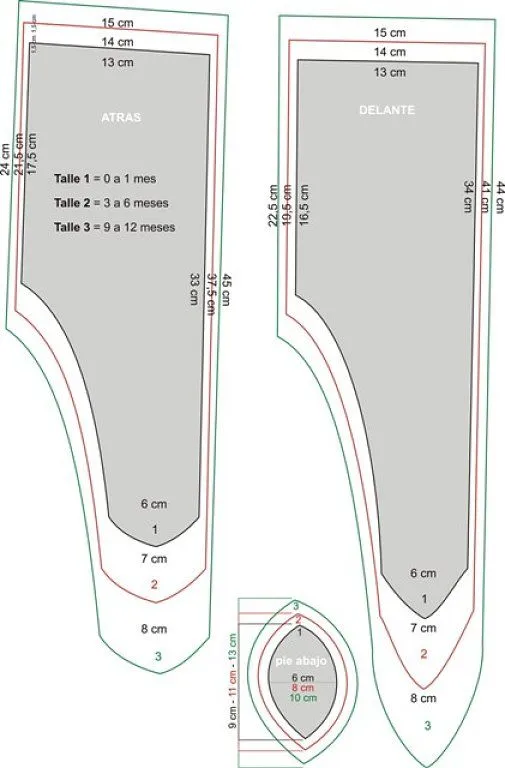 Moldes de pantalones ranitas para bebés - Imagui Moldes de pantalones ranitas para bebés - Imagui