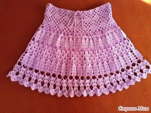 Moldes Para Hacer faldas de Verano Tejido en Crochet -
